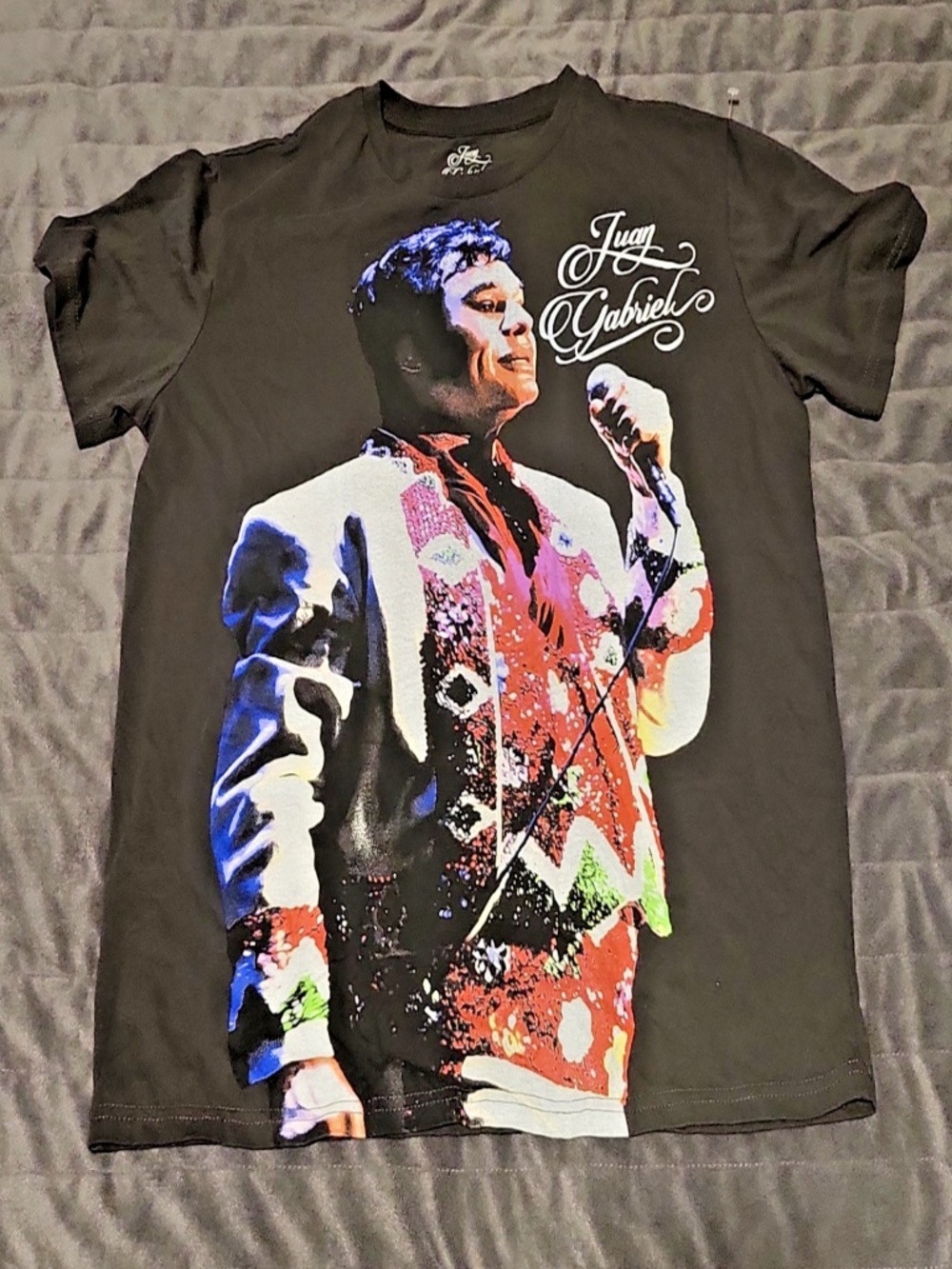 Juan Gabriel El Divo de Juárez T-Shirt Men’s Large Black Mexican Singer